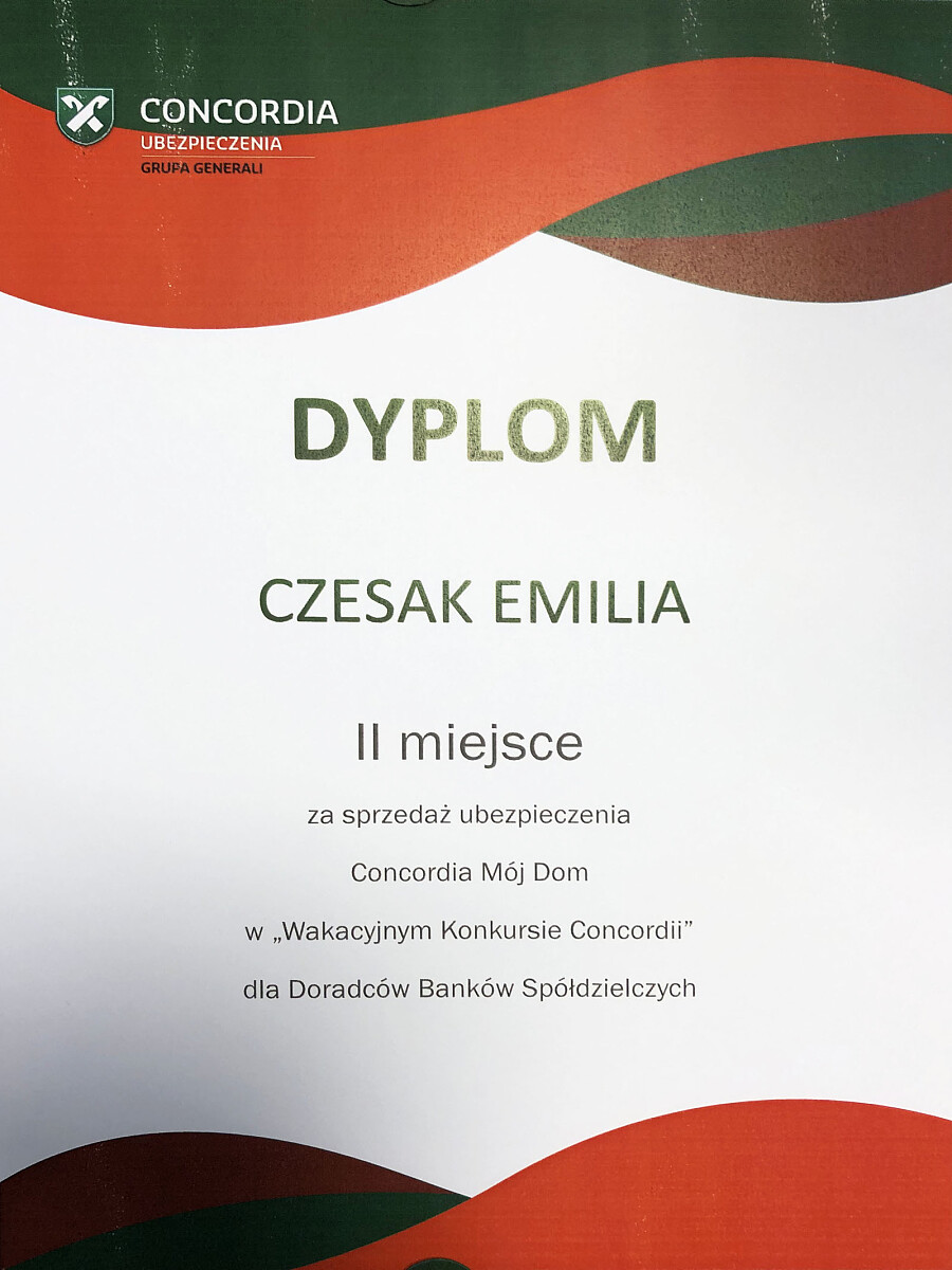 Wakacyjny konkurs Concordii - zdjęcie w treści aktualnosci nr 1