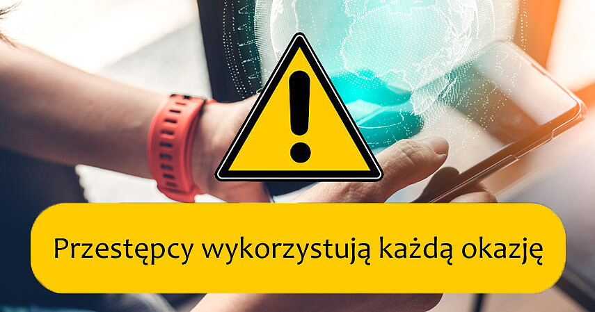 Ostrzegamy przed oszustwami „na koronawirusa” - zdjęcie w treści aktualnosci
